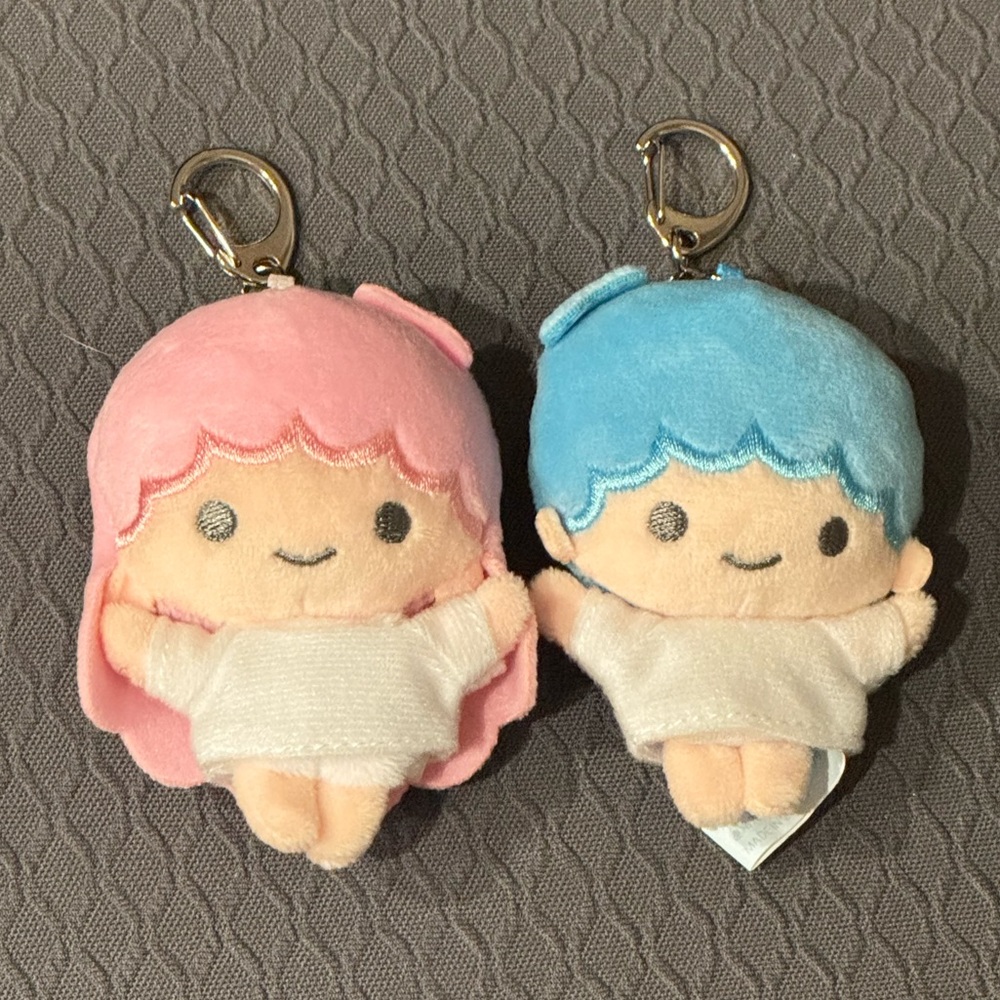 Little Twin Stars Plush Keychains